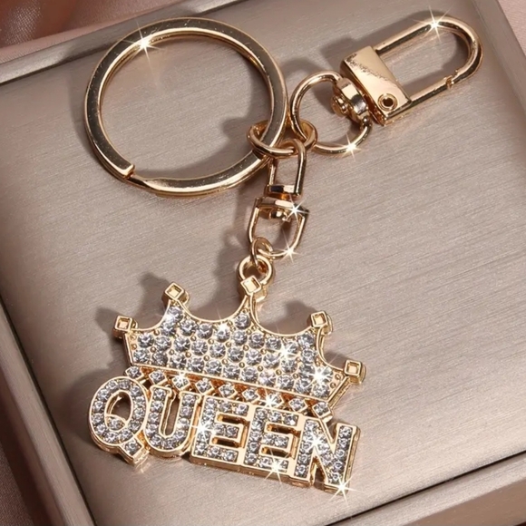 Accessories - Queen Gold Crown Charm/Keychain